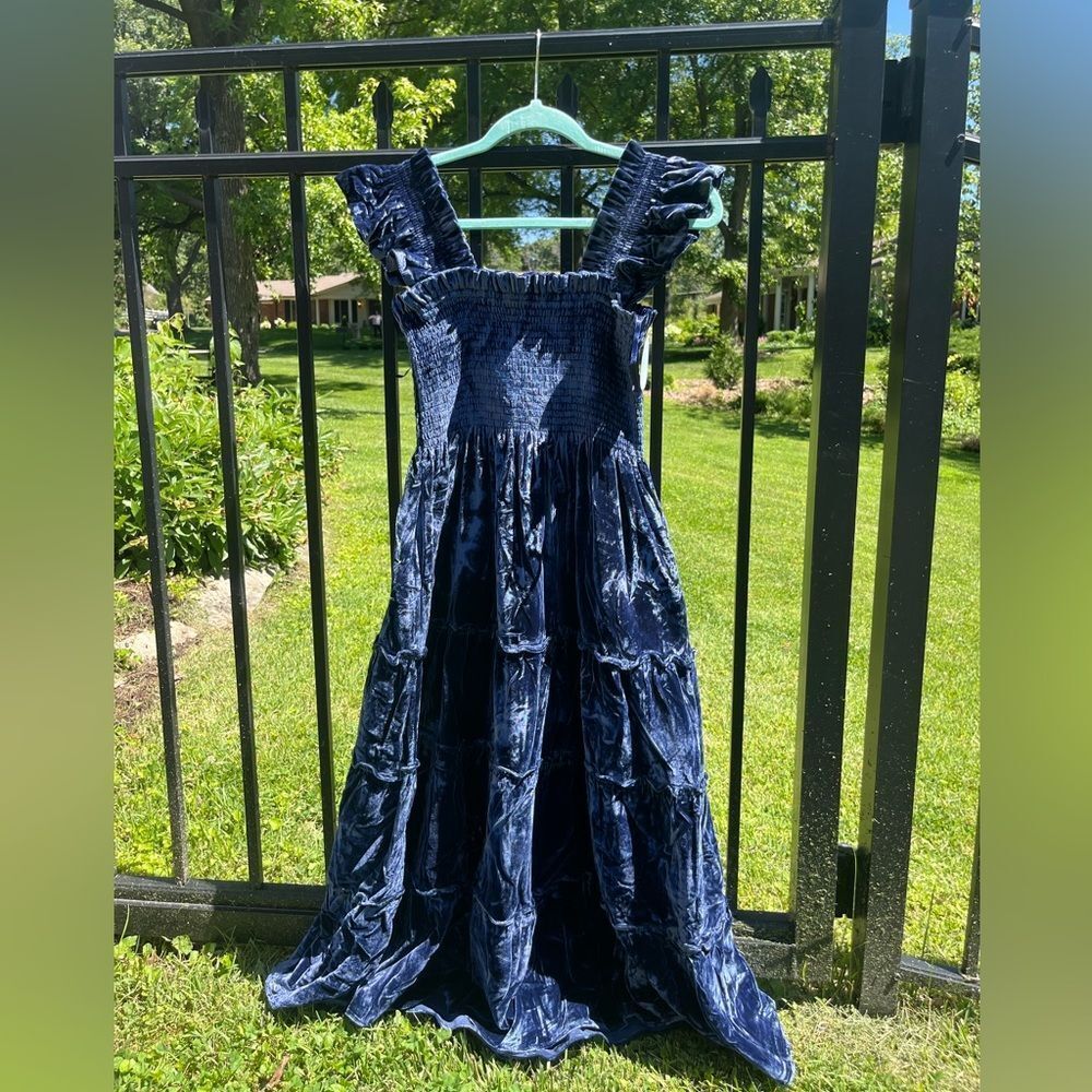 Hill House Velvet Ellie Nap Dress NWT - Picture 11 of 11